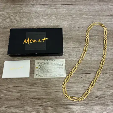 Monet 골드 목걸이