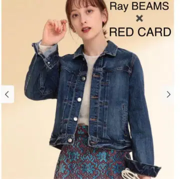 새상품급 RED CARD x BEAMS 데님 자켓