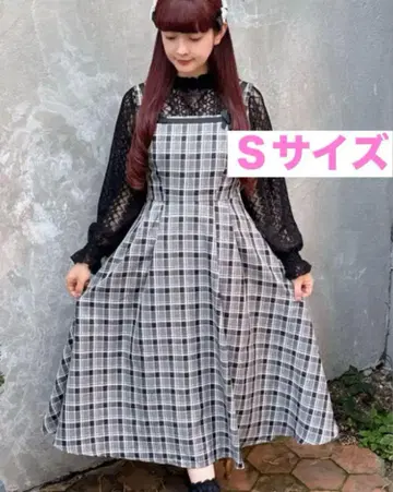 시마무라 아오키 미사코 점퍼 스커트 블랙