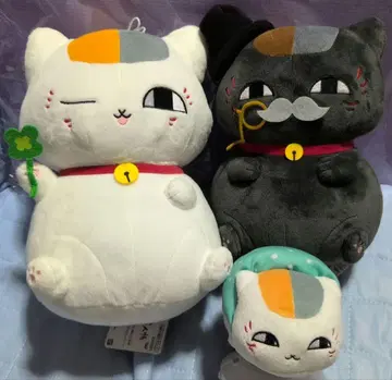 나츠메 우인장 냥코센세 봉제 인형 3개 세트