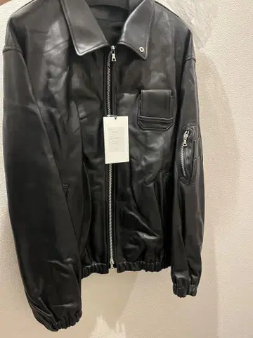 ssstein LEATHER FLIGHT JACKET 슈타인