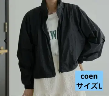 coen 크롭 윈드브레이커 미사용