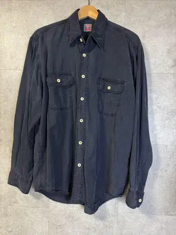 BOBSON 보브슨 블랙 셔츠 [ L ] 긴팔 텐셀