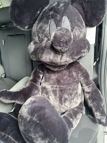 코스트코 미키마우스 봉제 인형 대형 블랙 담요 포함