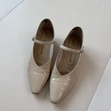 아이보리 (베이지) 멜리 제인 펌프스