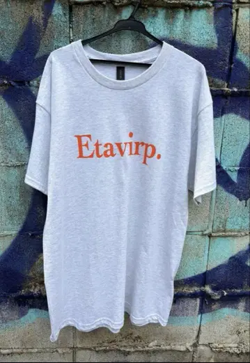 Etavirp 로고 티셔츠 에타버프 L 사이즈 티셔츠