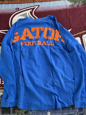 GATOR FOOTBALL 긴팔 티셔츠 파랑