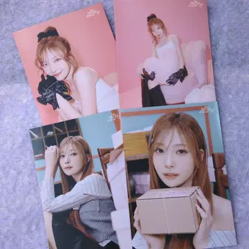 NiziU 랜티큘러 2025 마유카 4장 세트