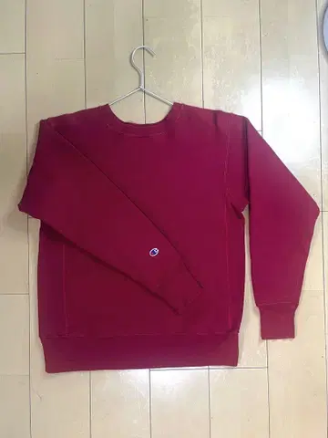 Champion Reverse Weave 워머프 빨간색 L