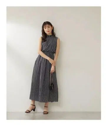 스트라이프 축구 원피스 NATURAL BEAUTY BASIC S