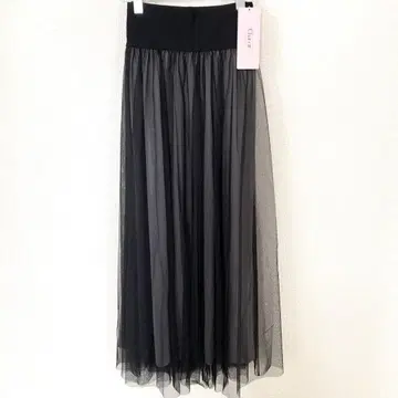 차코트 튤 스커트 M 블랙 발레 댄스 요가 사교댄스