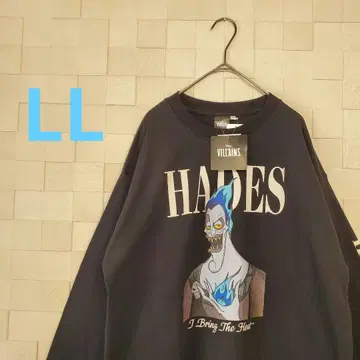 디즈니 빌런즈 헤라클레스 하데스 긴팔 T셔츠 LL 사이즈