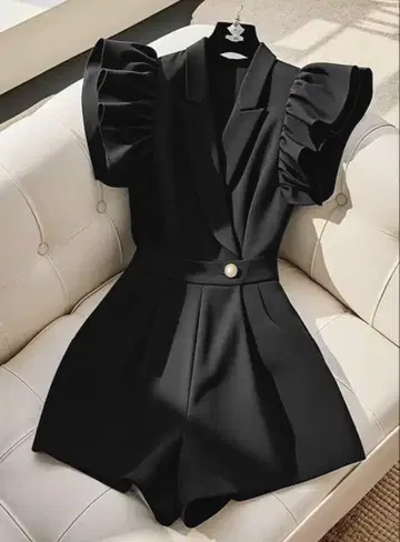 [ 미사용 새상품 ] 블랙 점프수트