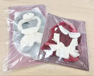 이츠누이 옷 갈아입히기 시리즈 늑대 인형옷 빨간 망토 세트