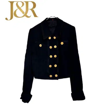 J&R 제이앤드알 아우터 자켓 네이비 M 어깨 패드