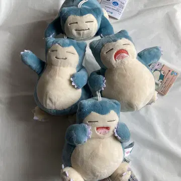 카비곤 봉제 인형 전 4종 세트