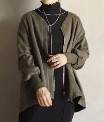 비트코 집업 가디건풍 블루종