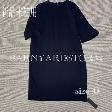 미사용 새상품 반야드스트롬 원피스 네이비 S BARNYARDST