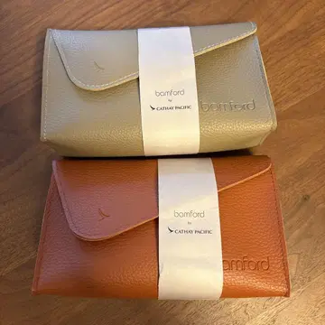 bamford cathay pacific 트래블 파우치 2색 세트