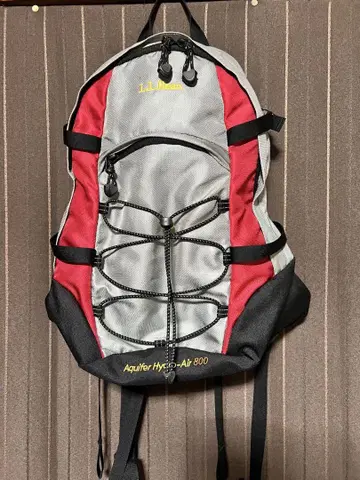 L.L.Bean 아퀴퍼 하이드로-에어 800 백팩 빨간색