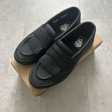VANS 반스 로퍼 블랙 27 US9 블랙