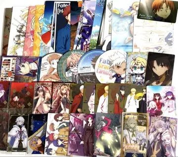 Fate FGO 브로마이드 카드 등 종이류 40점 이상 묶음 판매