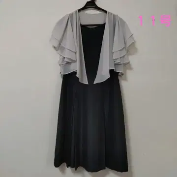 드레스 2종 세트 블랙 도트 11호