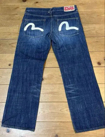 EVISU 에비수 DONNA 갈매기 스트레이트 데님