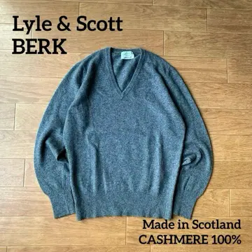 Lyle&Scott 스코틀랜드제 캐시미어 100% 니트 V넥