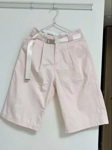 [ LILY BROWN Dickies ] 치노 하프 팬츠 핑크