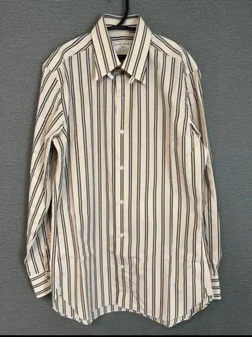 [ UNITED ARROWS ] 스트라이프 셔츠 탭 칼라 수트 38