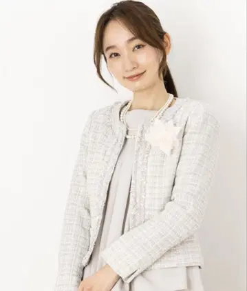 포기 그레이 MIX 노카라 자켓