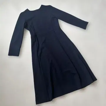 [ M ] 스고라쿠 스트레치 A 라인 원피스 네이비 글로벌 워크
