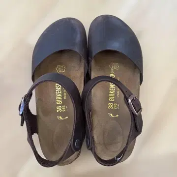 BIRKENSTOCK 메씨나 38 다크 브라운