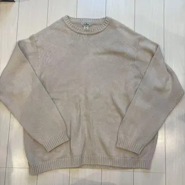 [ 익명 배송 ] 구제 의류 L.L.Bean 니트 XXL 베이지