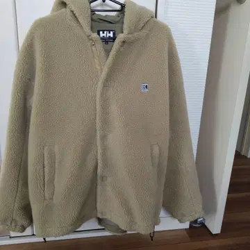 헬리 한센 플리스 자켓 L 베이지