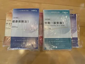 [재단 완료] 스태딩 사회보험노무사 2025년 교과서 20권 세트