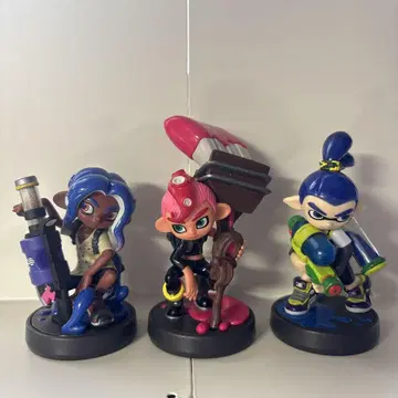 [ Splatoon ] amiibo 오징어보이 문어보이