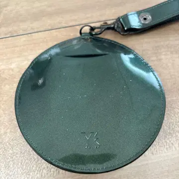 Y's 코인 케이스 에나멜 그린