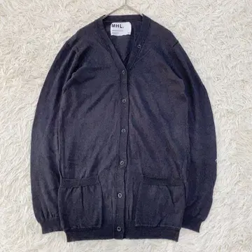 MHL. 마가렛호웰 린넨 울 가디건 스테디셀러 가을 얇은 소재
