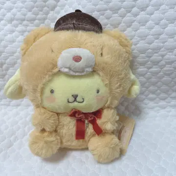 산리오 초레어 폼폼푸딩 라떼곰 시리즈 봉제 인형