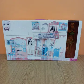 레어 Barbie 바비 글램 바케이션 하우스 인형 포함