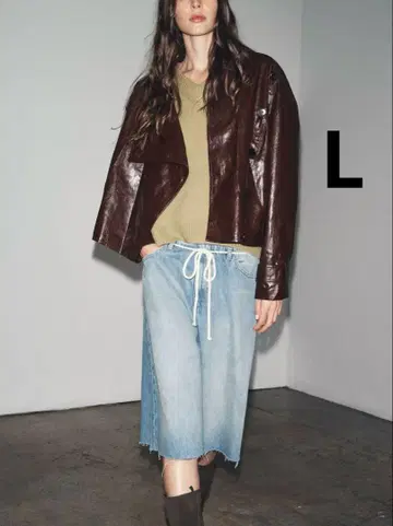 ZARA 자라 ZW COLLECTION 샤이니 자켓 새상품, 미사용