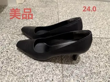 Riz Raffine 블랙 펌프스 EE 사이즈