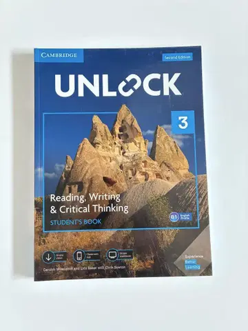새상품 미사용 Unlock 3 second edition