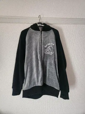네코부치 씨 풀 집업 보아 후드티 3L