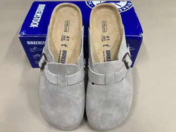 컨디션 최상 BIRKENSTOCK Boston 보스턴 샌들 41 그레이