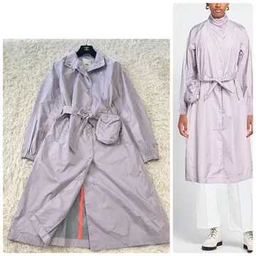 정가 9만 미사용 add 아데데 라이트 코트 롱 파우치 포함 발수 가공