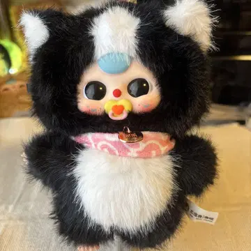 베이비 쓰리 화이트 블랙 바브