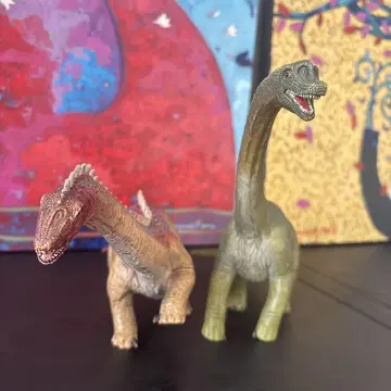 SCHLEICH 공룡 피규어 2체 세트
